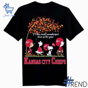 Premium quality and sleek design of Kansas City Chief Peanuts Shirt.
