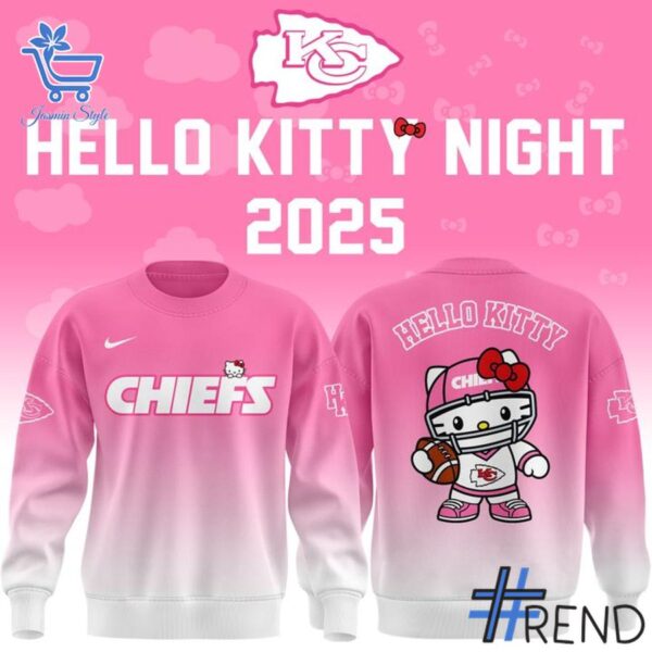 Express your true style with Kansas City Chiefs x Hello Kitty Shirt.