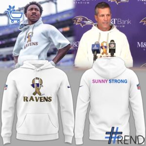 A timeless essential that elevates every outfit: 1 Kids Battling Cancer Baltimore Ravens Hoodie.