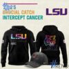 Sleek 1 LSU Tigers football 2025 Crucial Catch Hoodie that complements both casual and streetwear styles.