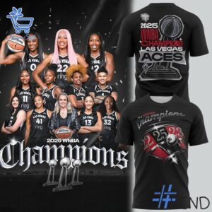 A timeless essential that elevates every outfit: 3 Las Vegas Aces 2025 WNBA CHAMPIONS Hoodie.