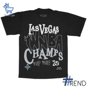 High-quality 1 Las Vegas Aces 2025 WNBA CHAMPS Shirt that brings your outfit to life.