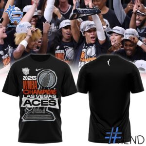Las Vegas Aces WNBA Champions T Shirt brings a fresh edge to your everyday outfit.