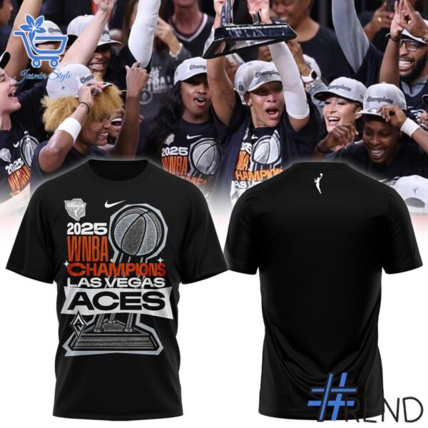 Las Vegas Aces WNBA Champions T Shirt brings a fresh edge to your everyday outfit.