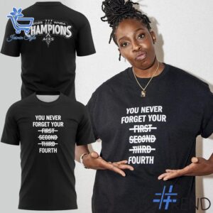 High-quality 1 Las Vegas Aces Chelsea Gray You Never Forget Your Fourth T Shirt that brings your outfit to life.