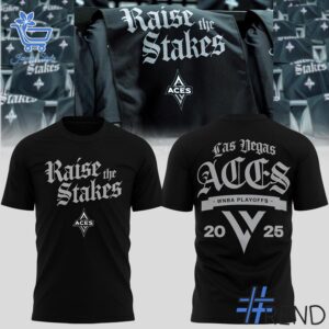 The latest design trend captured perfectly in 1 Las Vegas Aces Raise The Stakes 2025 T Shirt.