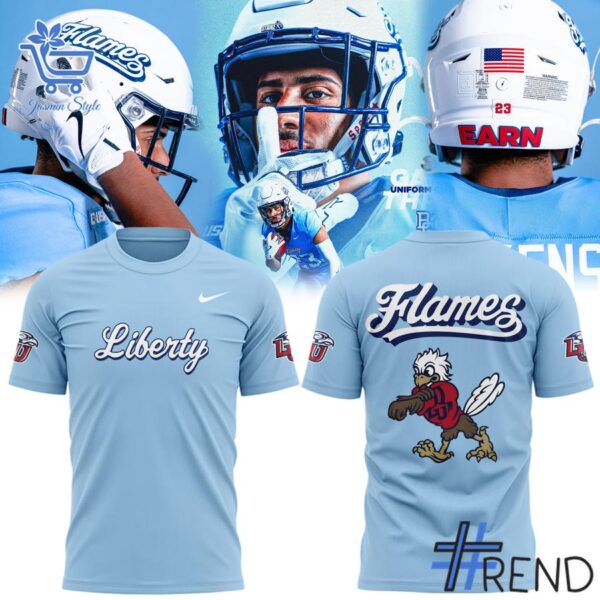 Premium quality and sleek design of Liberty Flames football Shirt.