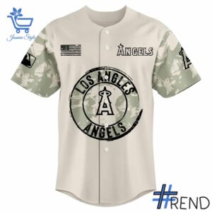Express your true style with Los Angeles Angels Armed Forces Jersey.