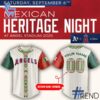 The latest design trend captured perfectly in 1 Los Angeles Angels 2025 Mexican Heritage Night Jersey.