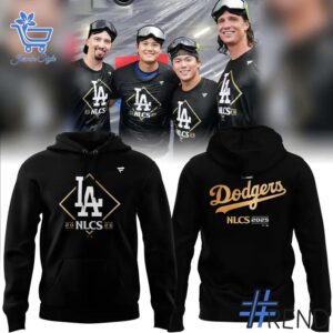 A timeless essential that elevates every outfit: 2 Los Angeles Dodgers 2025 NLCS Champions Locker Room Shirt.
