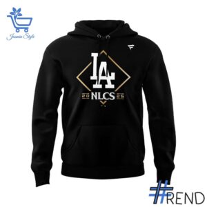High-quality 2 Los Angeles Dodgers National League Division Series Champions Hoodie that brings your outfit to life.