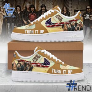 A timeless essential that elevates every outfit: 1 Lynyrd Skynyrd Turn It Up Air Force Shoes.