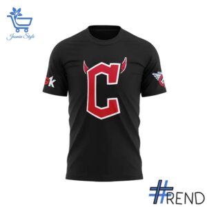 Express your true style with Machine Gun Kelly x Cleveland Guardians T shirt.
