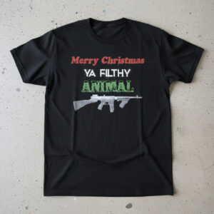 Merry Christmas Ya Filthy Animal Shirt brings a fresh edge to your everyday outfit.