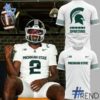 Fresh seasonal style featuring Michigan State Spartans Football White Out T Shirt.