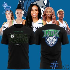 Premium quality and sleek design of Minnesota Lynx Playoffs WNBA Shirt.