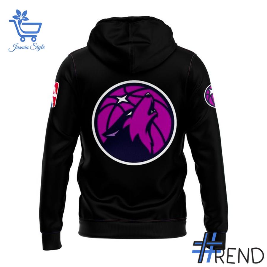 Eye-catching 3 Minnesota Timberwolves 2025 City Edition Hoodie designed to upgrade your everyday outfit.