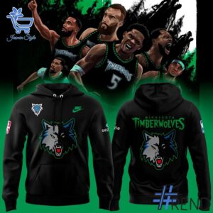 Fresh seasonal style featuring Minnesota Timberwolves Classic Edition Hoodie.