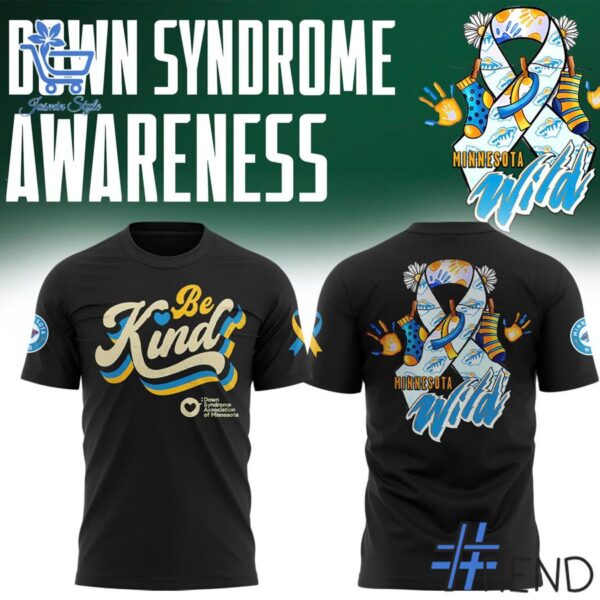The latest design trend captured perfectly in 1 Minnesota Wild 2025 Down Syndrome Awareness Day Shirt.