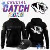 Sleek 1 Missouri Tigers football 2025 Crucial Catch Hoodie that complements both casual and streetwear styles.