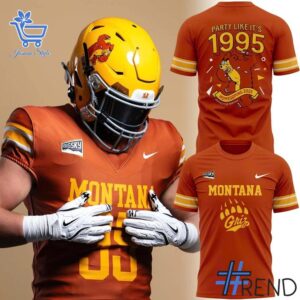 A timeless essential that elevates every outfit: 1 Montana Griz 1995 Anniversary Shirt.