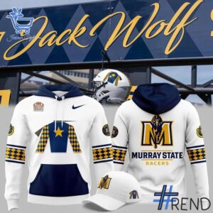 The latest design trend captured perfectly in 1 Murray State Starlight Racing's Jockey Silks Hoodie.