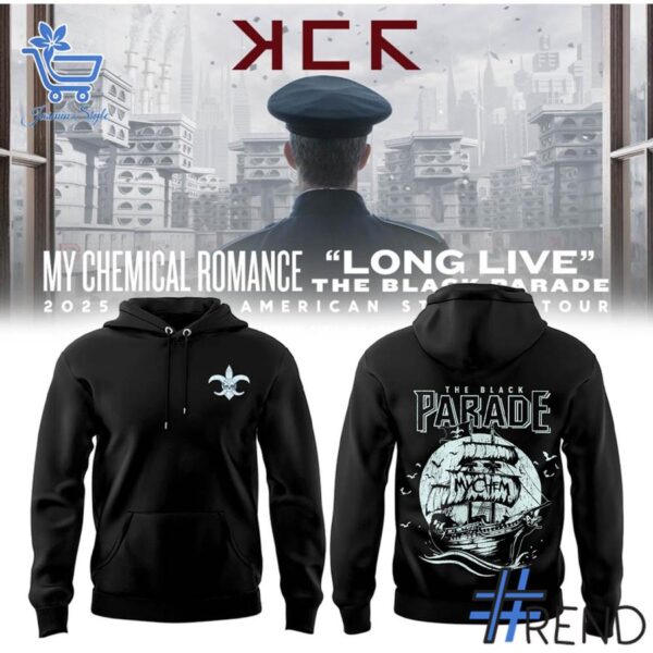 Premium quality and sleek design of My Chemical Romance The Black Parade Tour Tampa Hoodie.