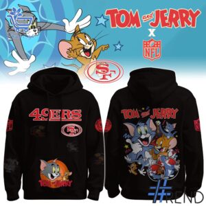 Premium quality and sleek design of NFL custom team Tom and Jerry Hoodie.