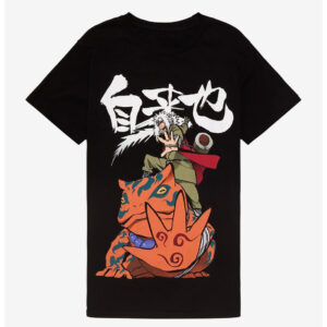 Fresh seasonal style featuring Naruto Shippuden Jiraiya Toad Sage T Shirt.