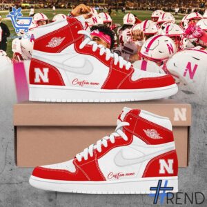 Sleek 1 Nebraska Cornhuskers Air Jordan Shoes with bold design accents and flawless fit.