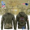 Sleek 1 New England Patriots Veterans Day hoodie that complements both casual and streetwear styles.