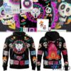 Sleek 1 New Mexico Ice Wolves 2025 Día de Los Muertos Hoodie with bold design accents and flawless fit.