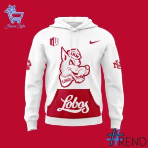 Eye-catching 2 New Mexico Lobos Football Old School Hoodie designed to upgrade your everyday outfit.