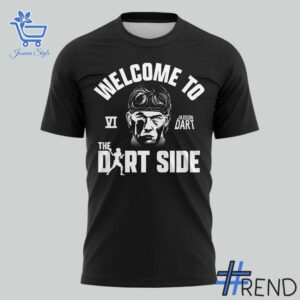 High-quality 2 New York Giants Jaxson Dart Welcome to the Dart Side T Shirt that brings your outfit to life.