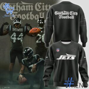 New York Jets Gotham City football Uniforms Hoodie brings a fresh edge to your everyday outfit.