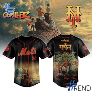 Premium quality and sleek design of New York Mets Urban Gorillaz Jersey.