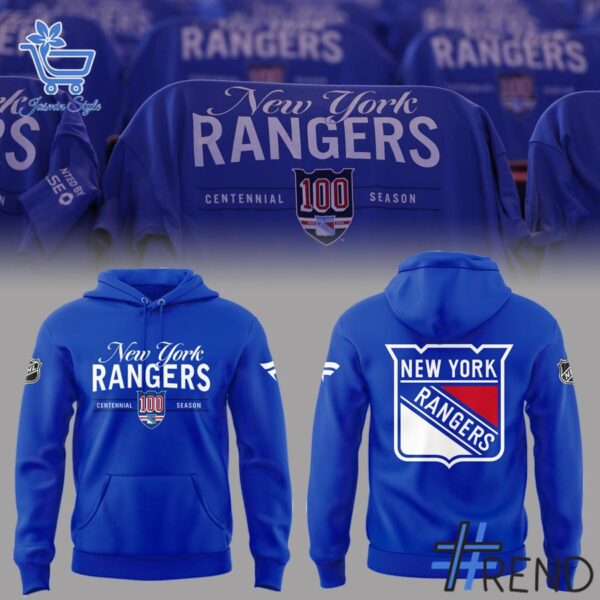A timeless essential that elevates every outfit: 3 New York Rangers Cetennial 100 Season Shirt.