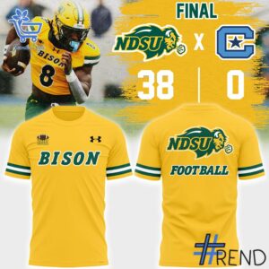 Premium quality and sleek design of North Dakota State Bison Hoodie.