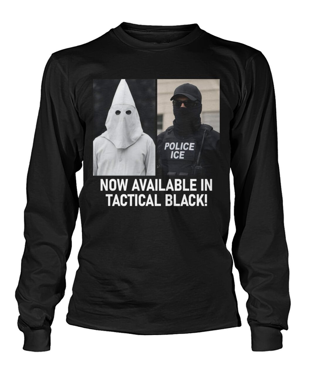 Now Available In Tactical Black ICE Shirt brings a fresh edge to your everyday outfit.