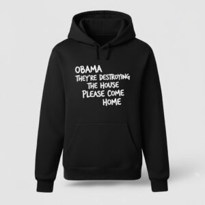 Sleek Obama Please Come Home Shirt that complements both casual and streetwear styles.