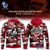 Premium quality and sleek design of Ohio State Buckeyes Red Camo Hoodie.
