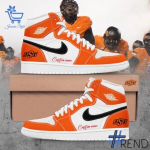 Sleek 1 Oklahoma State Cowboys Air Jordan Shoes with bold design accents and flawless fit.