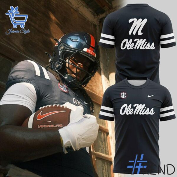 Fresh seasonal style featuring Ole Miss Rebels Dark Mode Shirt.