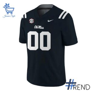 Fresh seasonal style featuring Ole Miss Rebels Football Dark Mode Gameday Jersey.