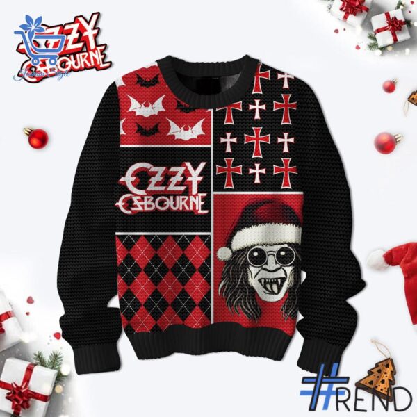 Ozzy Osbourne Batman Christmas Sweater brings a fresh edge to your everyday outfit.