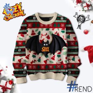 Ozzy Osbourne Batman Sweater brings a fresh edge to your everyday outfit.