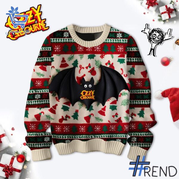 Ozzy Osbourne Batman Sweater brings a fresh edge to your everyday outfit.