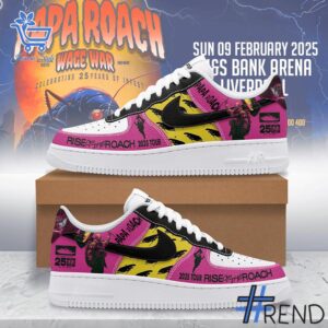High-quality 1 Papa Roach 2025 Tour Nike Air Force 1 that brings your outfit to life.