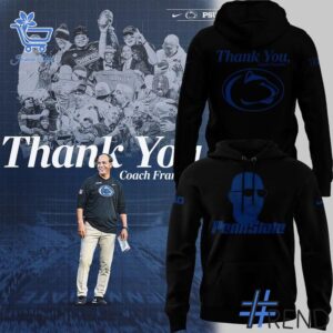 A timeless essential that elevates every outfit: 1 Penn State Nittany Lions Coach Franklin Thank You Hoodie.