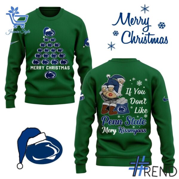 Penn State Nittany Lions Merry Christmas Sweater brings a fresh edge to your everyday outfit.